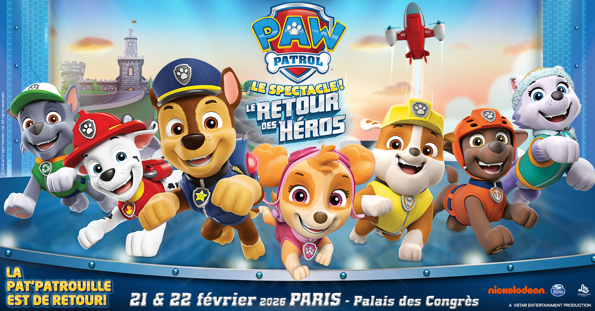 PAT' PATROUILLE LE SPECTACLE !