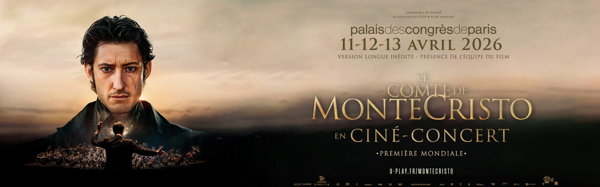 Le Comte de Monte-Cristo en ciné-concert | palais des congres | paris | spectacle | ciné concert