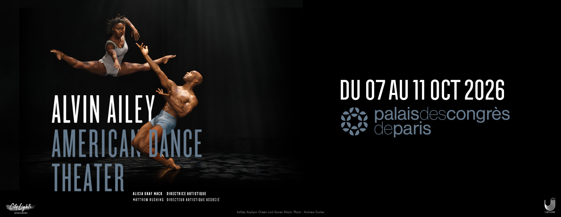 Alvin Ailey palais des congres de paris 2026