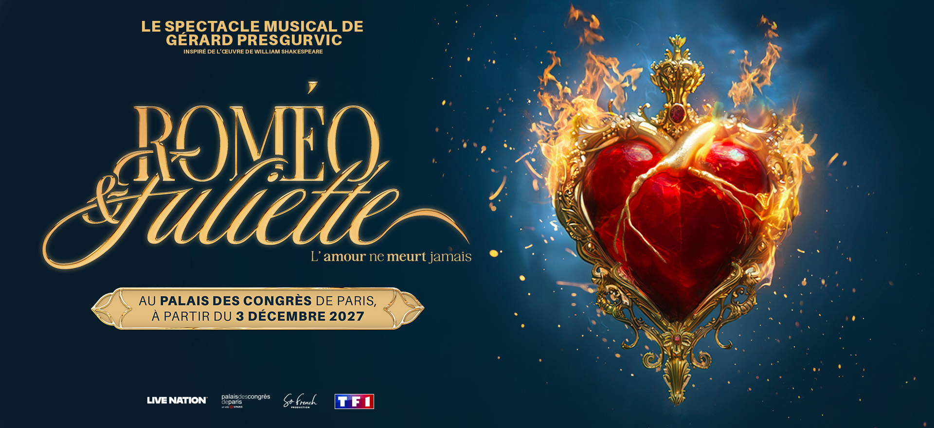 ROMEO & JULIETTE - Palais des Congrès 2027