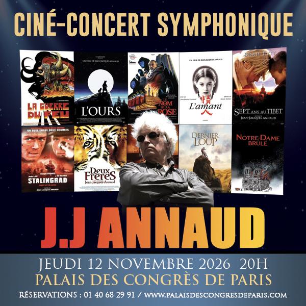 jj annaud | palais des congres | paris